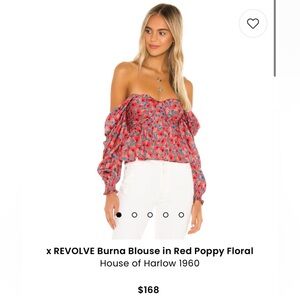 House of Harlow 1960 x Revolve Blouse size Small